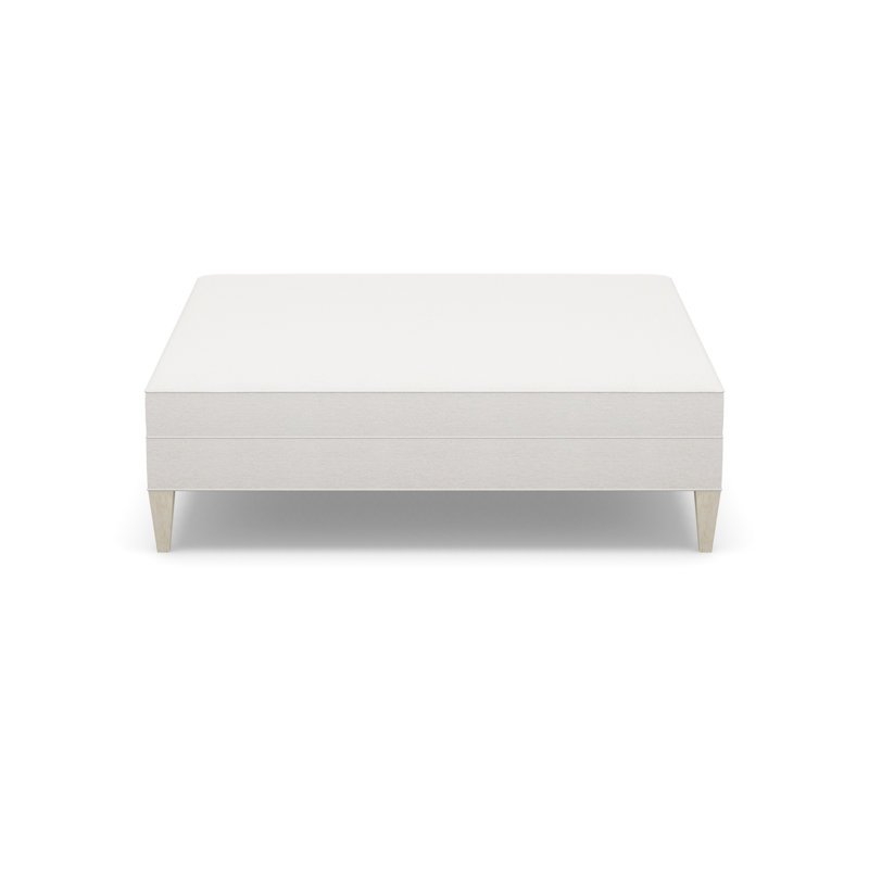 Square Ottoman, 7245-70, Sandstone