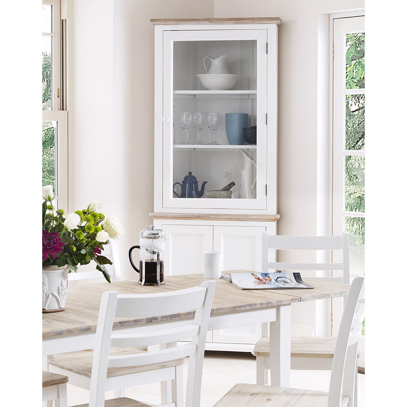 Teague Display Cabinet, White