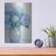 Art mural en métal «Blue Hydrangeas in Vase I» par Tim O'Toole-101669065