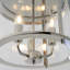 Dishman Glass Semi Flush Mount