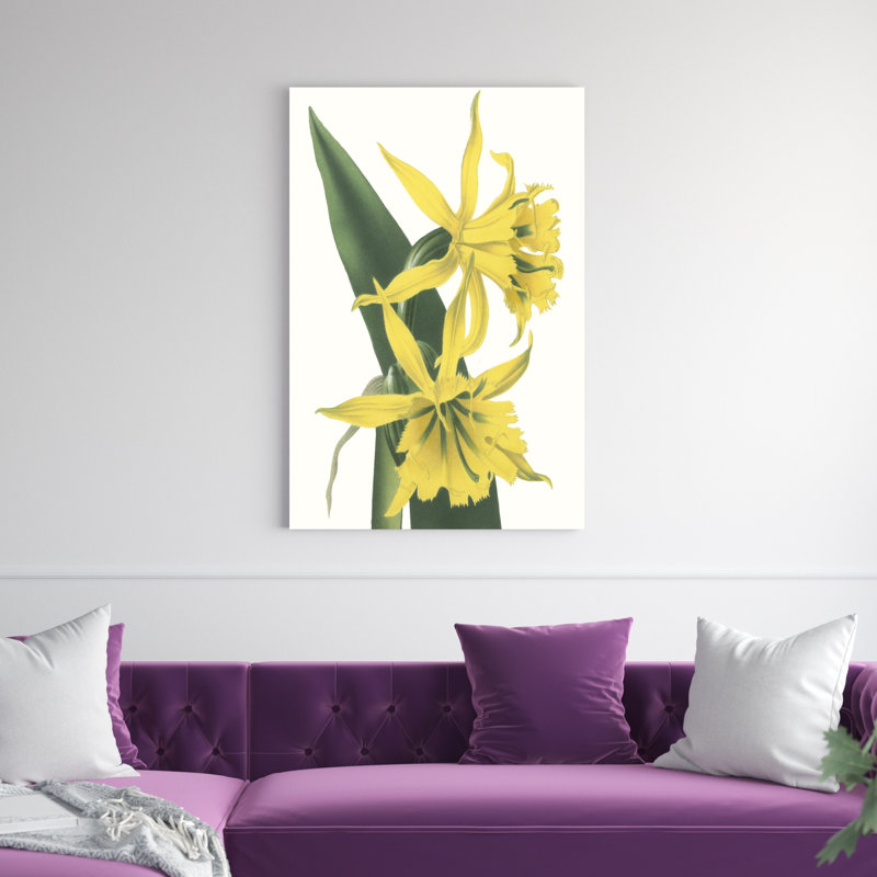 Floral Beauty 8, peinture sur toile, H 48 po x l 32 po