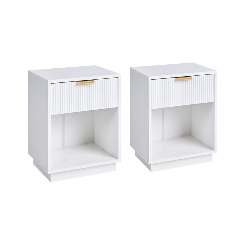 40cm W Bedside Table