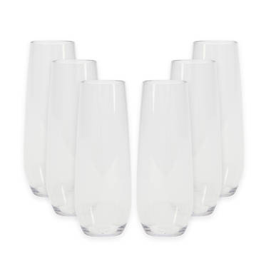 Lenox Holiday Stemless 4-Piece Flute Set