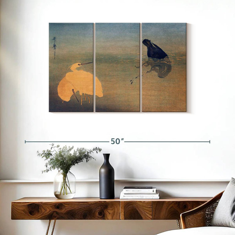 U To Shirasagi, 24" H x 38" W