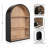 Arcott Wood Arched Wall Storage Shelf-876411122