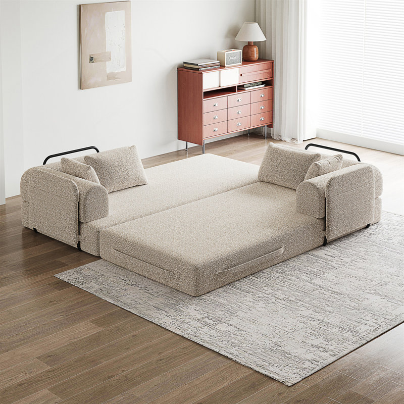 78.7" Convertible Sleeper Convertible Sofa Bed