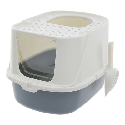 Polyethylene Plastic Litter Box with Scoop