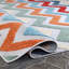 Tapis d'intérieur moderne à motif géométrique Costina Zig-Zag-1742944839