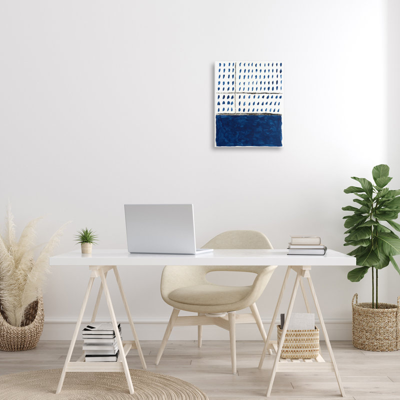 Modern Dot Pattern Canvas Wall Art by Michael Willett, 20" H x 16" W