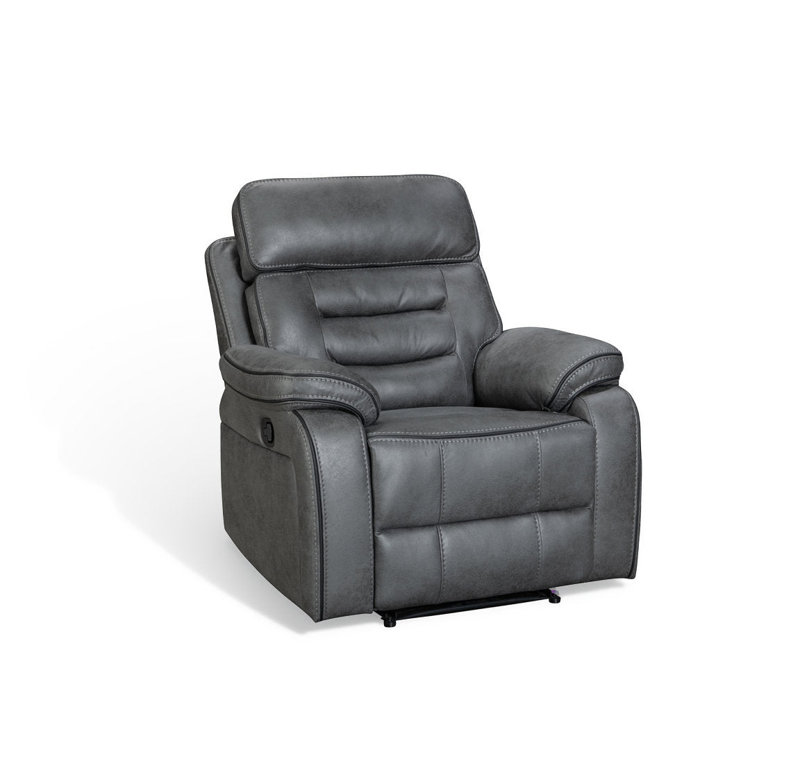 Bittany 95cm Wide Standard Recliner, Manual - Handle / Lever