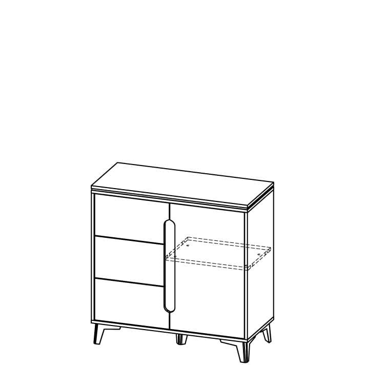 Scouley 90cm Sideboard
