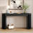59-Inch Long Console Table,Oak Veneer Sofa Table,Curved And Straight Line Design,Behind The Couch, Farmhouse Entryway Table For Entrance, Hallway, Living Room-227696086