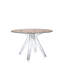 Sir Gio Round Glass Dining Table-27006681-27006686
