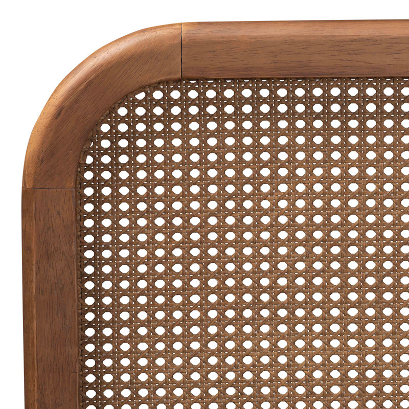 Borghildur Platform Bed, Walnut, King