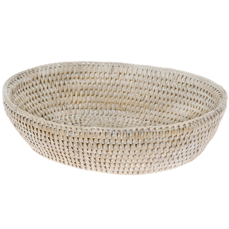Panier à pain Madson, Blanc délavé