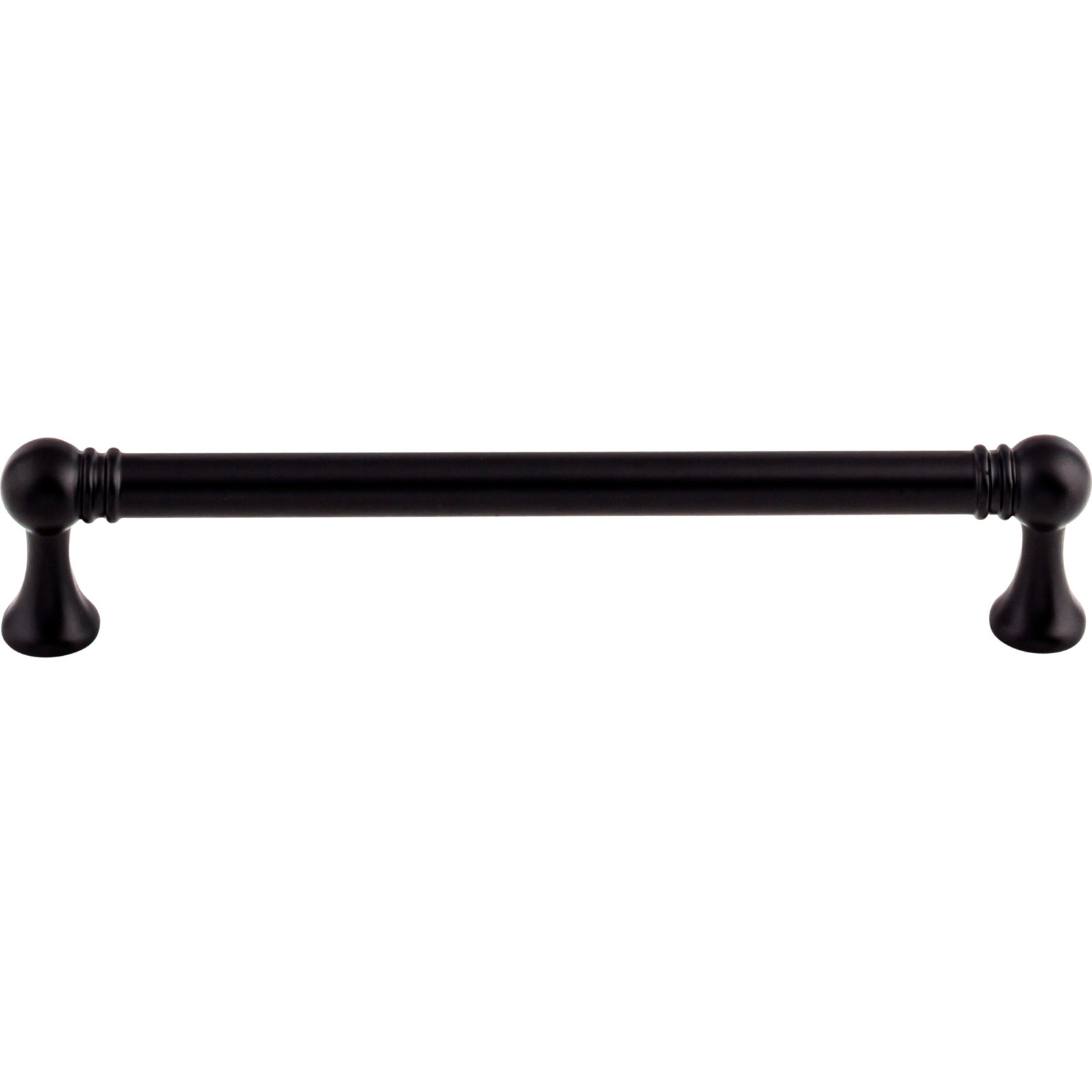 Kara Bar Cabinet Pull, 6 5/16", Flat Black