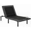 Cadre de lit réglable simple HOMcom XL - aucun sommier nécessaire, ergonomique avec tête de 0 à 60 ° Inclinaison de 0 à 45 °, mémoire et ampérage Zéro gravité, gris
