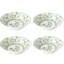SET OF 4 SPRING GARDEN MELAMINE SOUP/CEREAL BOWLS