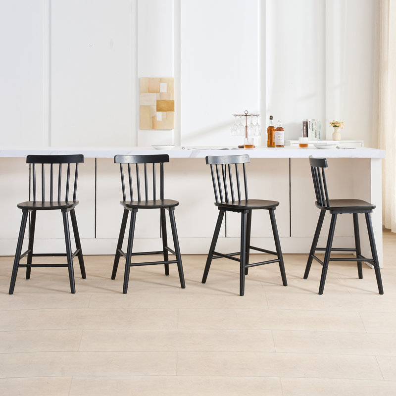 Solid Wood Counter Stool Bar Stool