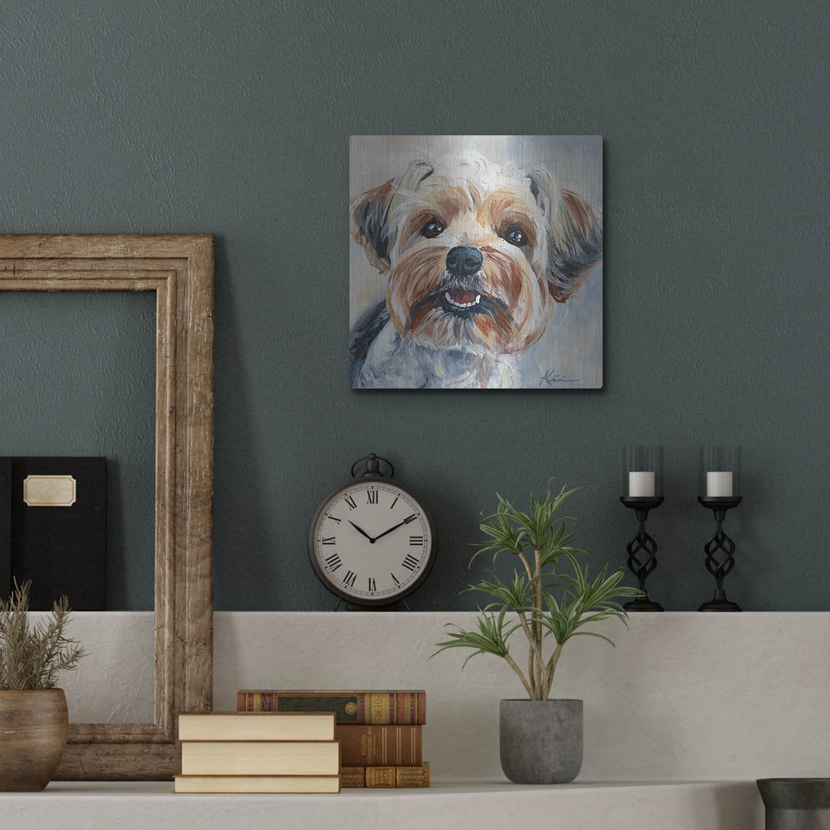Ivy Bronx 'Must Love Dogs Silky Yorkie' by Lindsay Kivi Metal Wall Art Wayfair