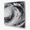 «Lyrical Abstraction 43», art mural en métal gris