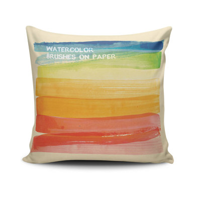 Coussin décoratif, 17,0 x 17,0 pouces, 50% coton / 50% polyester, lavable à la machine, repassable, rembourrage en silicone, fermeture à glissière dissimulée | Coussin décoratif doux et élégant pour le salon, la chambre à coucher et le bureau
