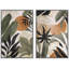 Bohemian-style Plants " Tropical Leaf " 2 - Pieces-98109068-98109071