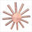 BathSelect Antique Red Copper Rainfall Showerhead