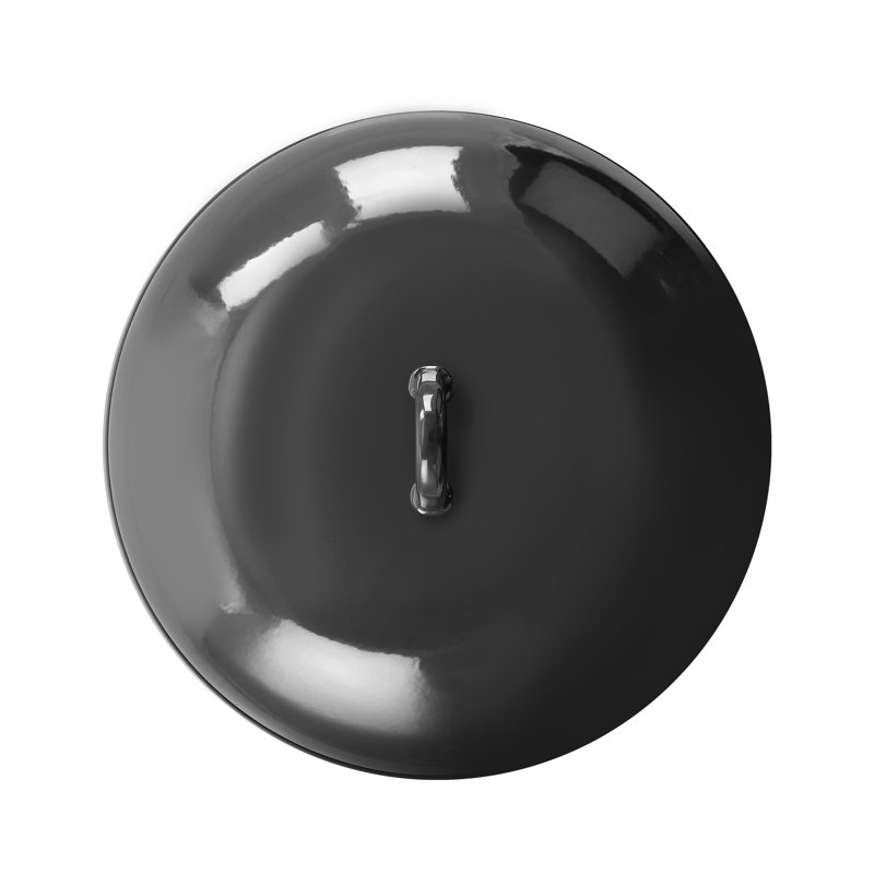 Gibson Home 5 pintes pte Braisière antiadhésive ovale en émail avec couvercle