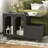 End Table With Lockable Wheels, Side Table With Storage Drawer-896562236