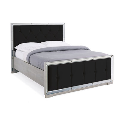 Upholstered Sleigh Bed
