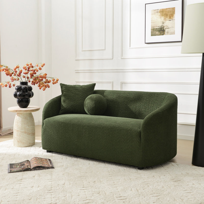 Canapé 68 po 68 po, Vert