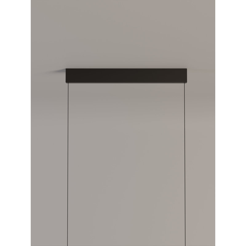 Lámina 45, 18 W, White Gray, 202.5" H x 23.1" W x 11.8" D