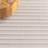 Martha Stewart Cotton Striped Rug in Taupe/Cream-73725239
