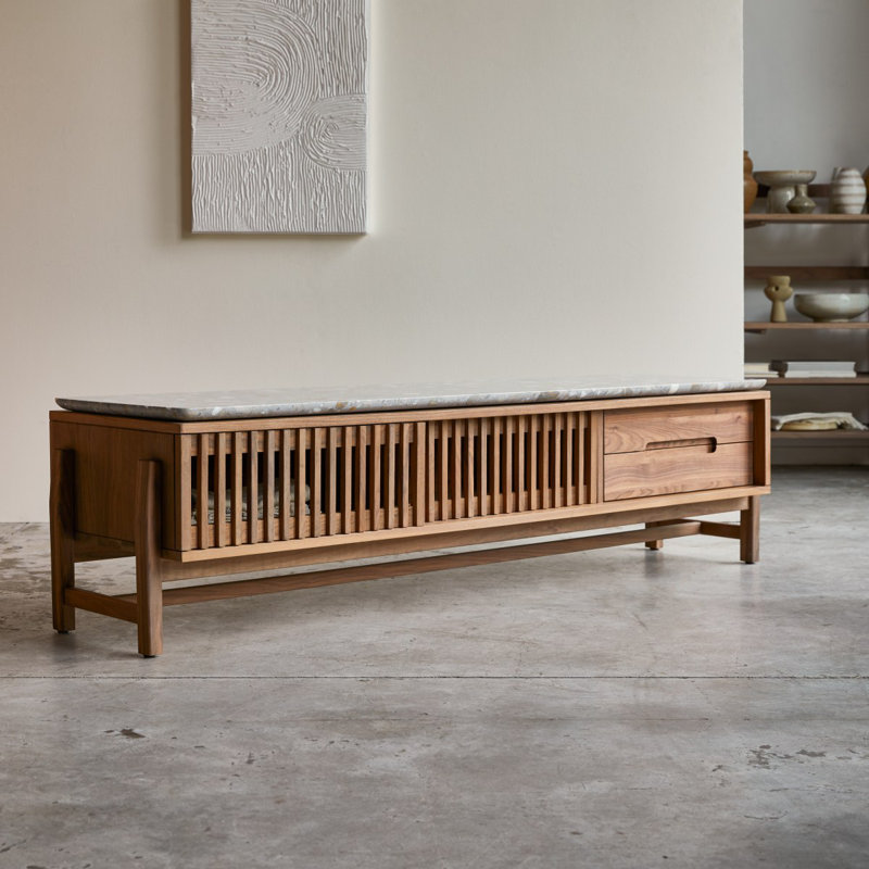Isaure Unfinished TV Stand for TVs up to 65"