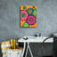 «Bright Bold Blooms 6» par Hello Angel, art mural sur toile-1117539439