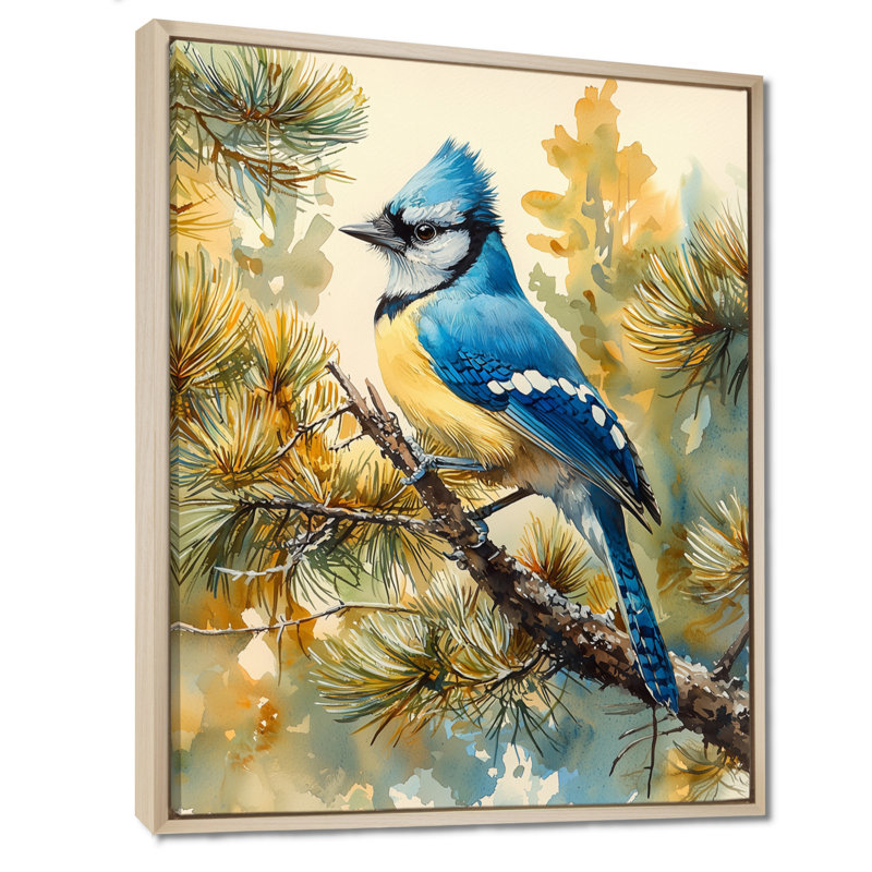 Bellinger - Animals Wall Art, Floater Framed Print, 44" H x 34" W, Cream
