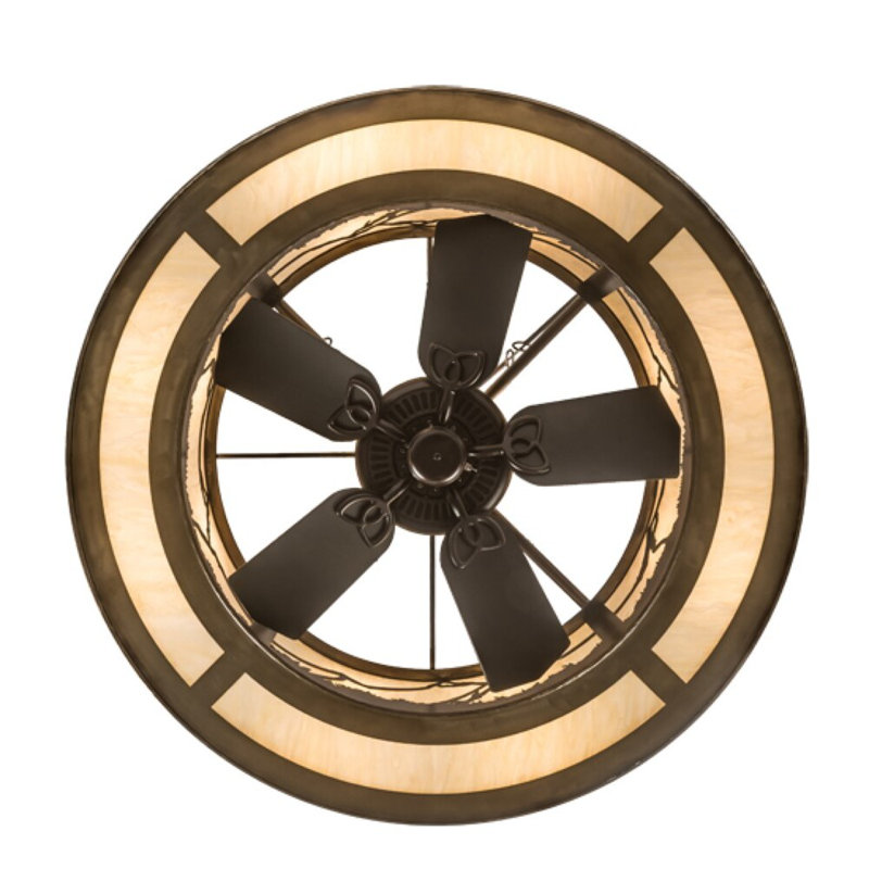 Mountain Range Downrod Ceiling Fan