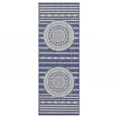 Blue  Indoor/Outdoor Area Rug