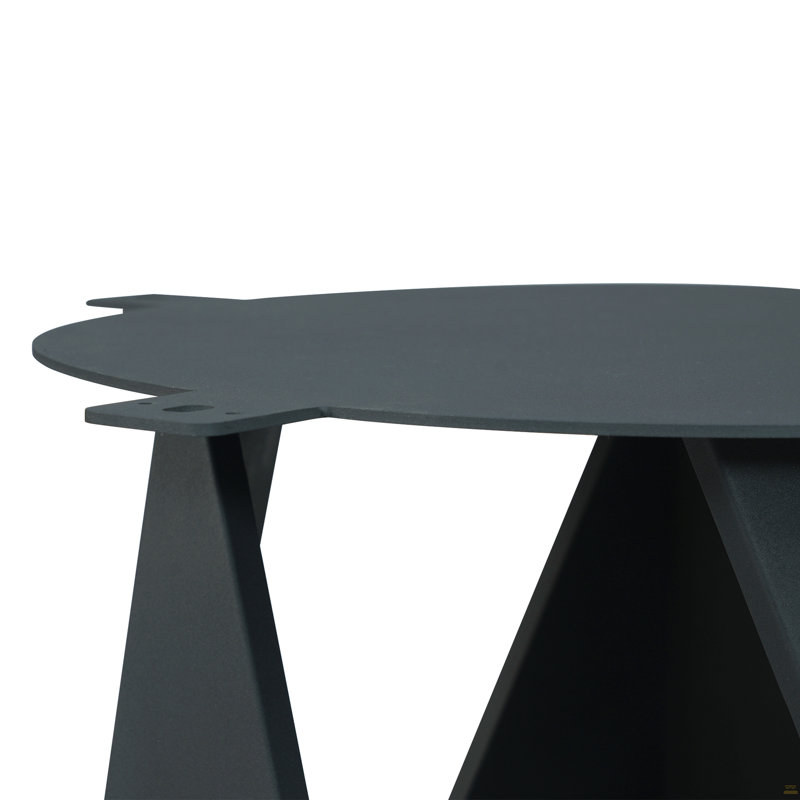 Table de salle à manger 59,05 po ronde en marbre avec base en fer noir, marbre artificiel pour 6 à 8 personnes, table tournante en pierre artificielle blanche 31,5 po, blanc (table de salle à manger seulement)