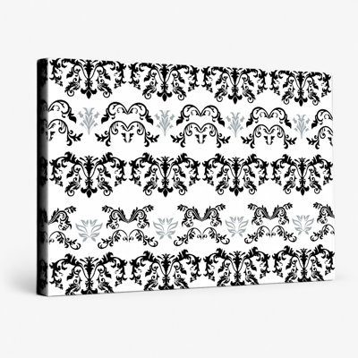 «Black & White Baroque - National Football Teams», art mural sur toile
