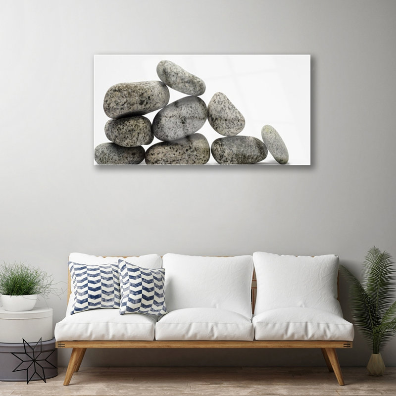 Art Stones - No Frame Print on Glass