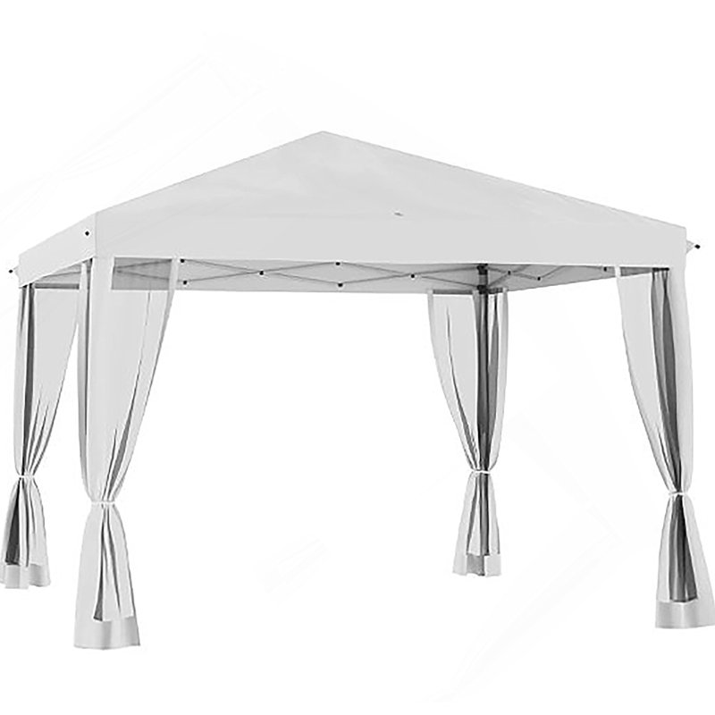 Pop Up Canopy,Outdoor Pop-Up Canopy with Sidewalls, Mesh Walls, Instant Setup