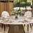 7 - Piece Modern Round Sintered Stone Dining Set with Pedestal Base-2099820995-2102917769