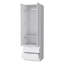 Armoire 2 tiroirs blanche 2 tiroirs