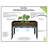 Self-Watering Cedar Planter 21 X 47 X 32"H (Sleeve)