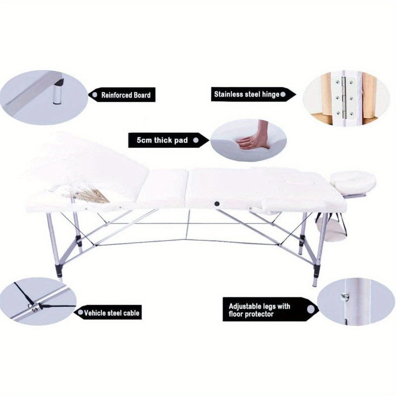 185cm Folding Table, Beige