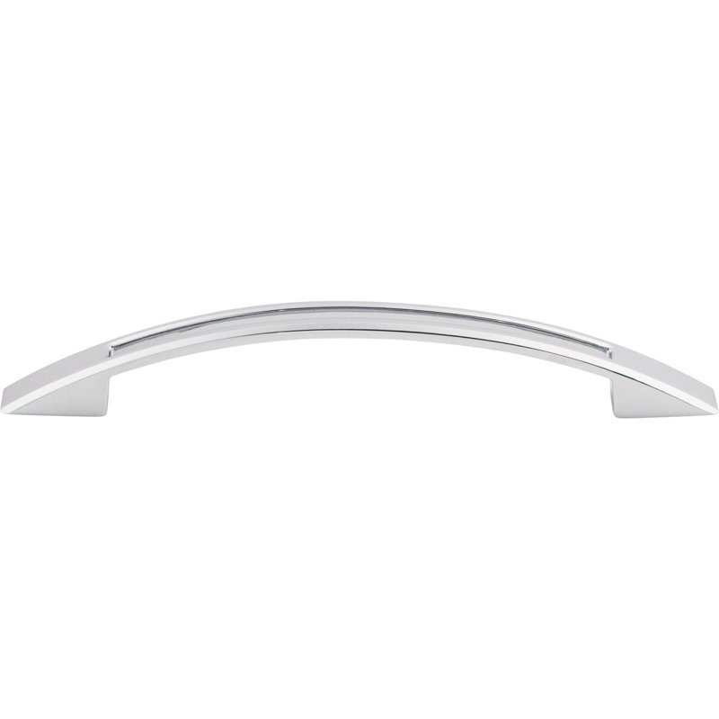 Tango Cut Out Center Bar pull, Polished Chrome, 5 1/16" Center to Center