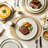  ALOFMO 16 Piece Stoneware Dinnerware Sets, Service For 4