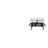 Mahaska Adjustable Bed Frame, Zero Gravity, Wireless Remote Control, 705 lb. Quick Assembly, Black
